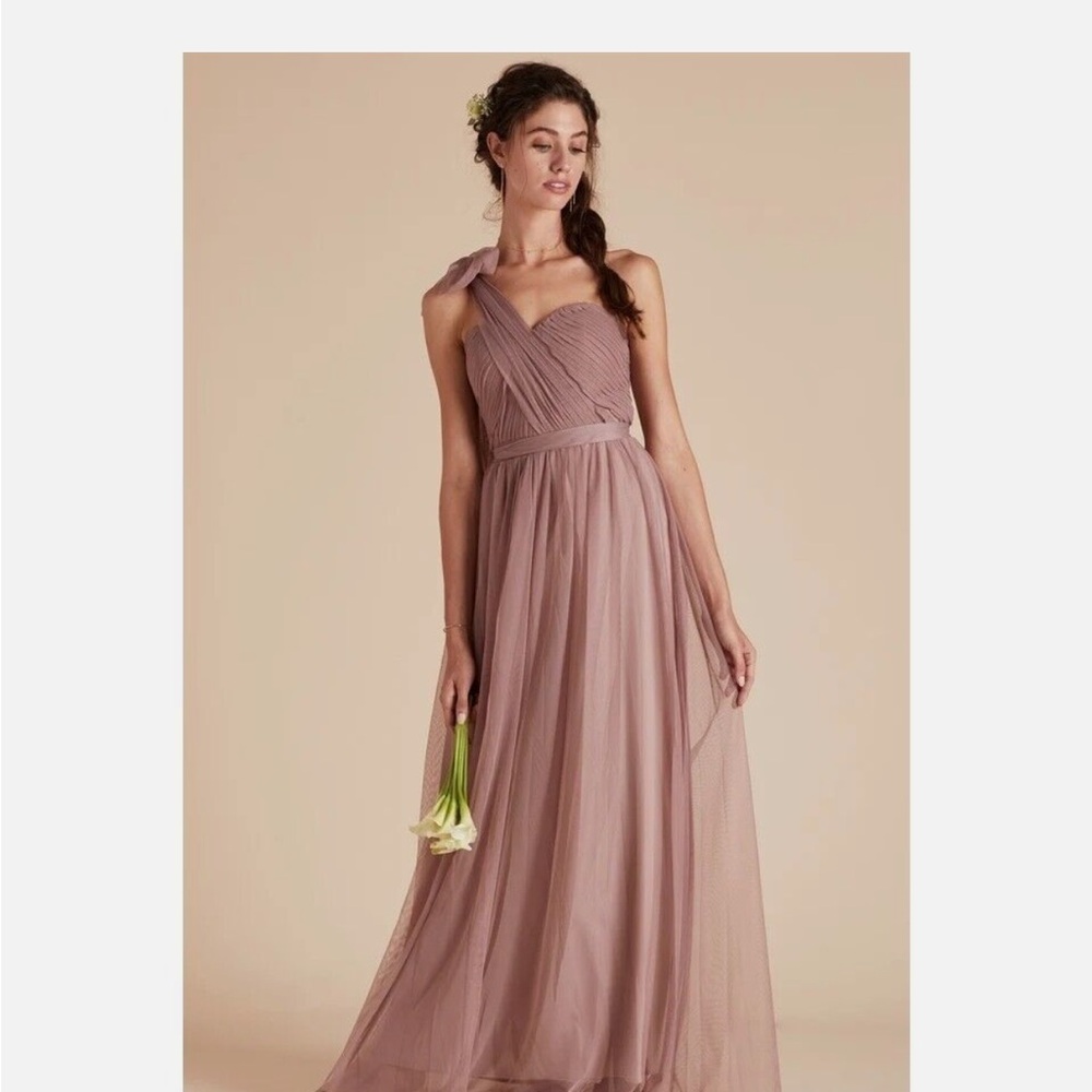 NWT Birdy Grey Sandy Mauve Christina Bridesmaid Dress Size Small